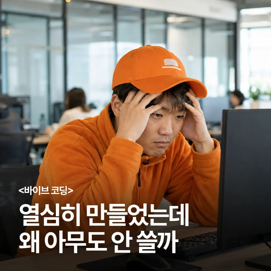 모니터 앞에서 머리를 감싸 쥔 남성